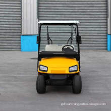 Low Speed 2 Seater Golf Cart Sightseeing Clubcar PP Material High Performance